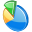 Pie Chart Icon 32x32 png